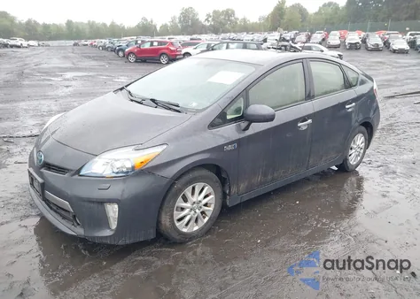 2012 Toyota Prius Plug-In Advanced из США, поврежденный, VIN JTDKN3DP7C3010305
